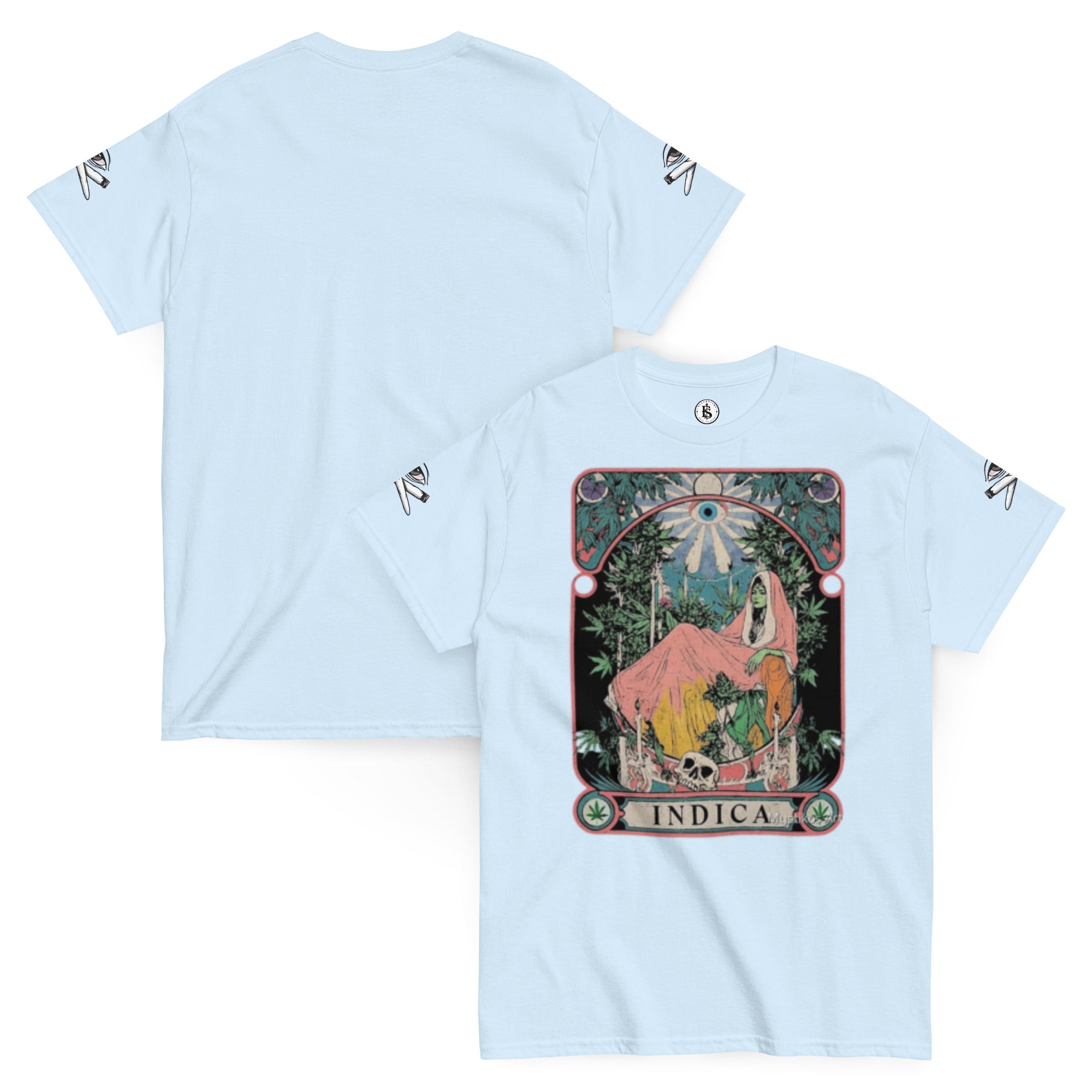 BlackStamp Empress of Indica Tarot Card Unisex classic tee graphic t-shirt, product image 44