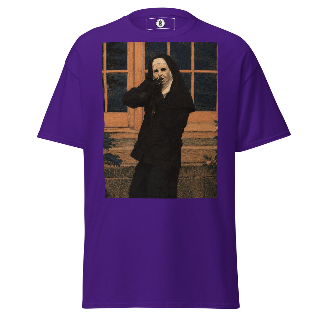 BlackStamp Gangster Nun classic tee graphic t-shirt, product image 36