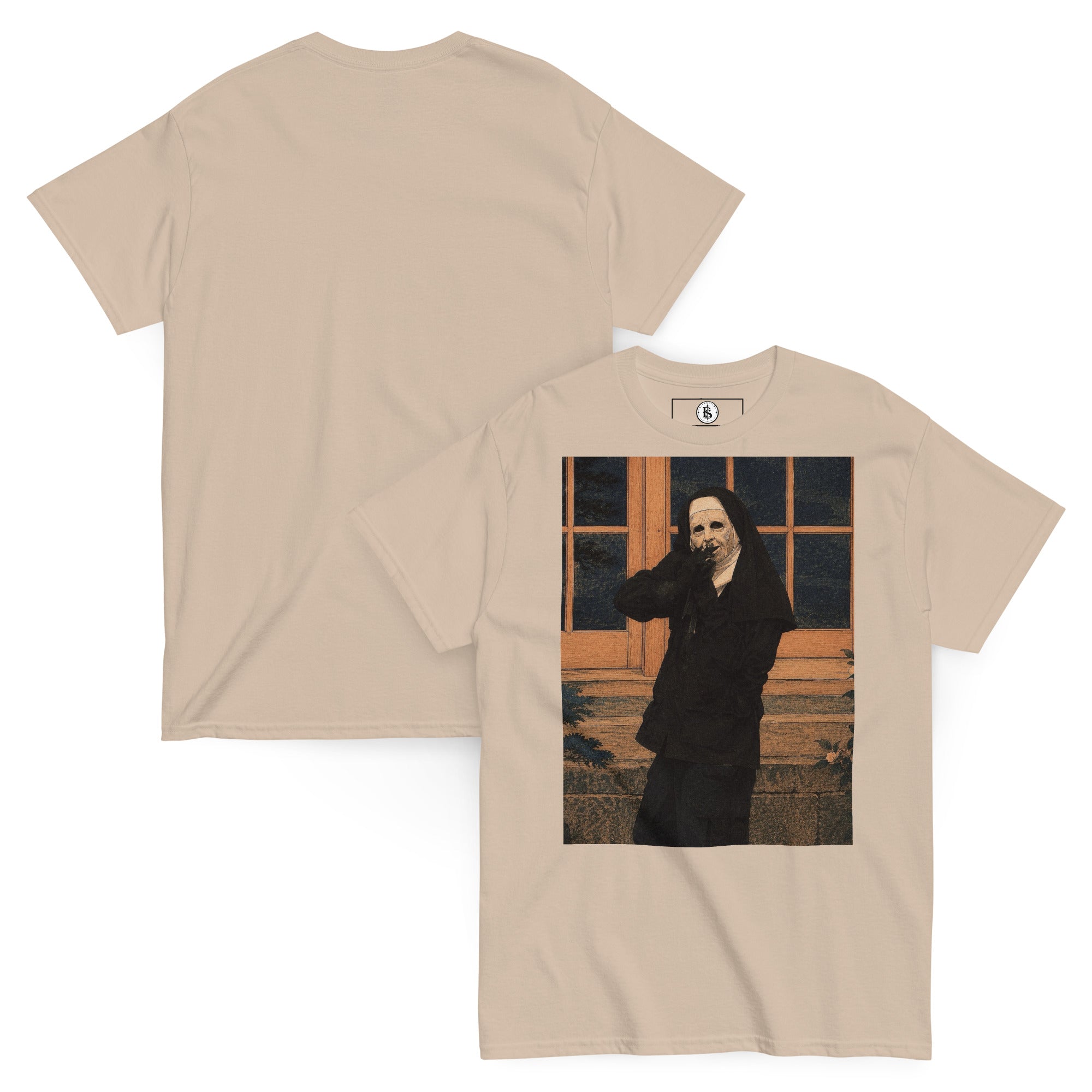BlackStamp Gangster Nun classic tee graphic t-shirt, product image 54