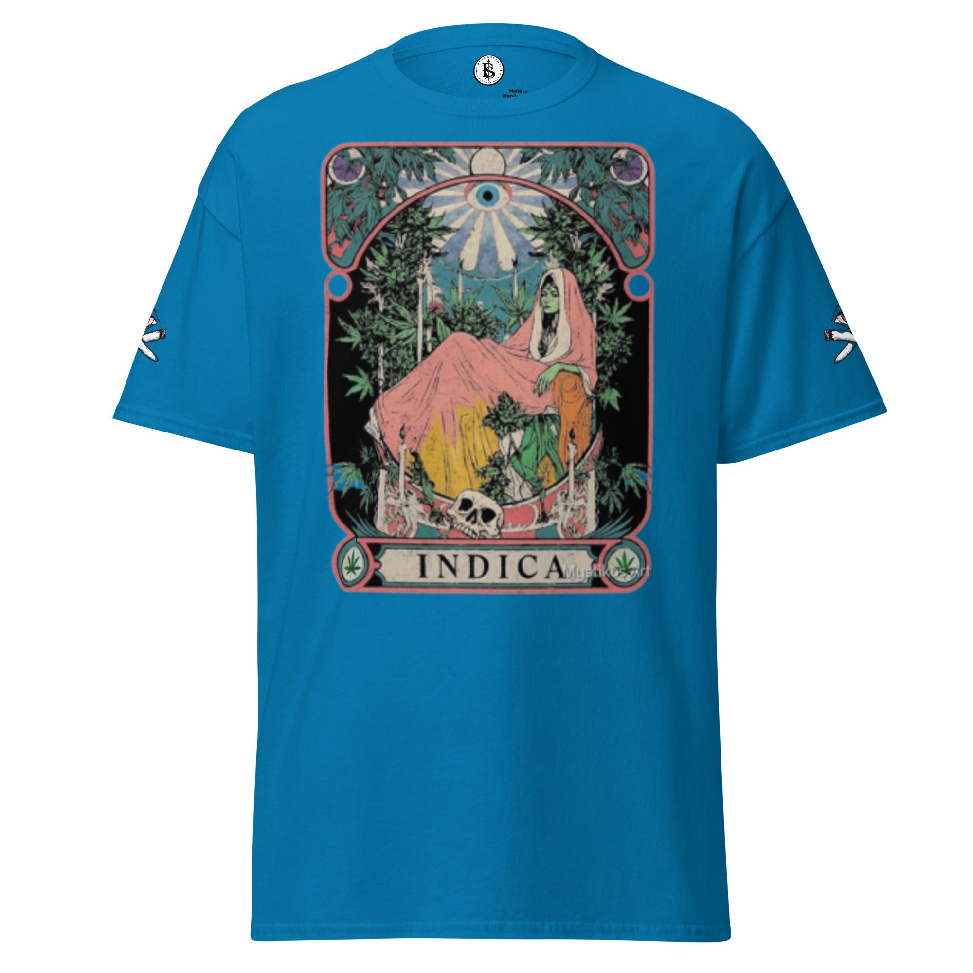 BlackStamp Empress of Indica Tarot Card Unisex classic tee graphic t-shirt, product image 32