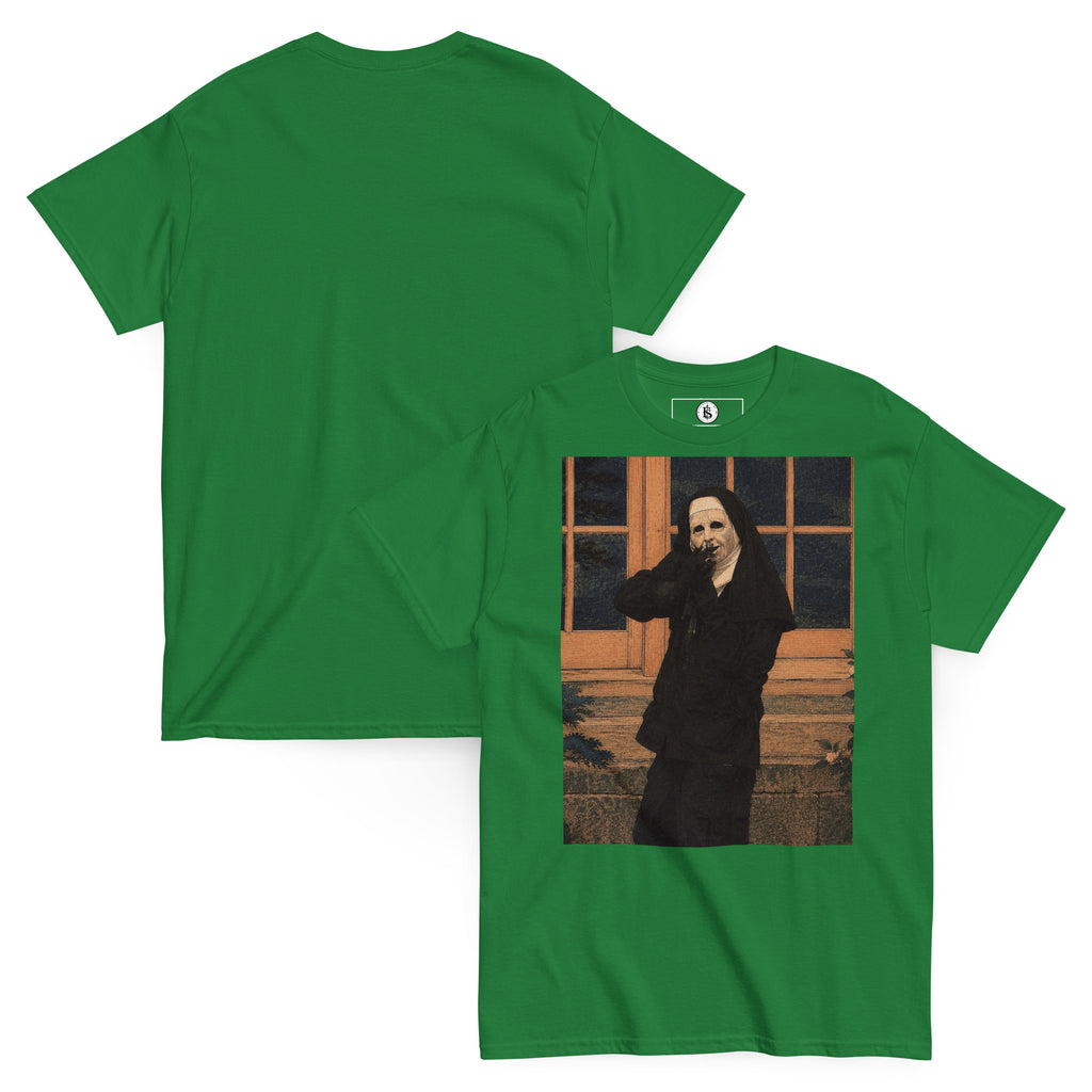 BlackStamp Gangster Nun classic tee graphic t-shirt, product image 48