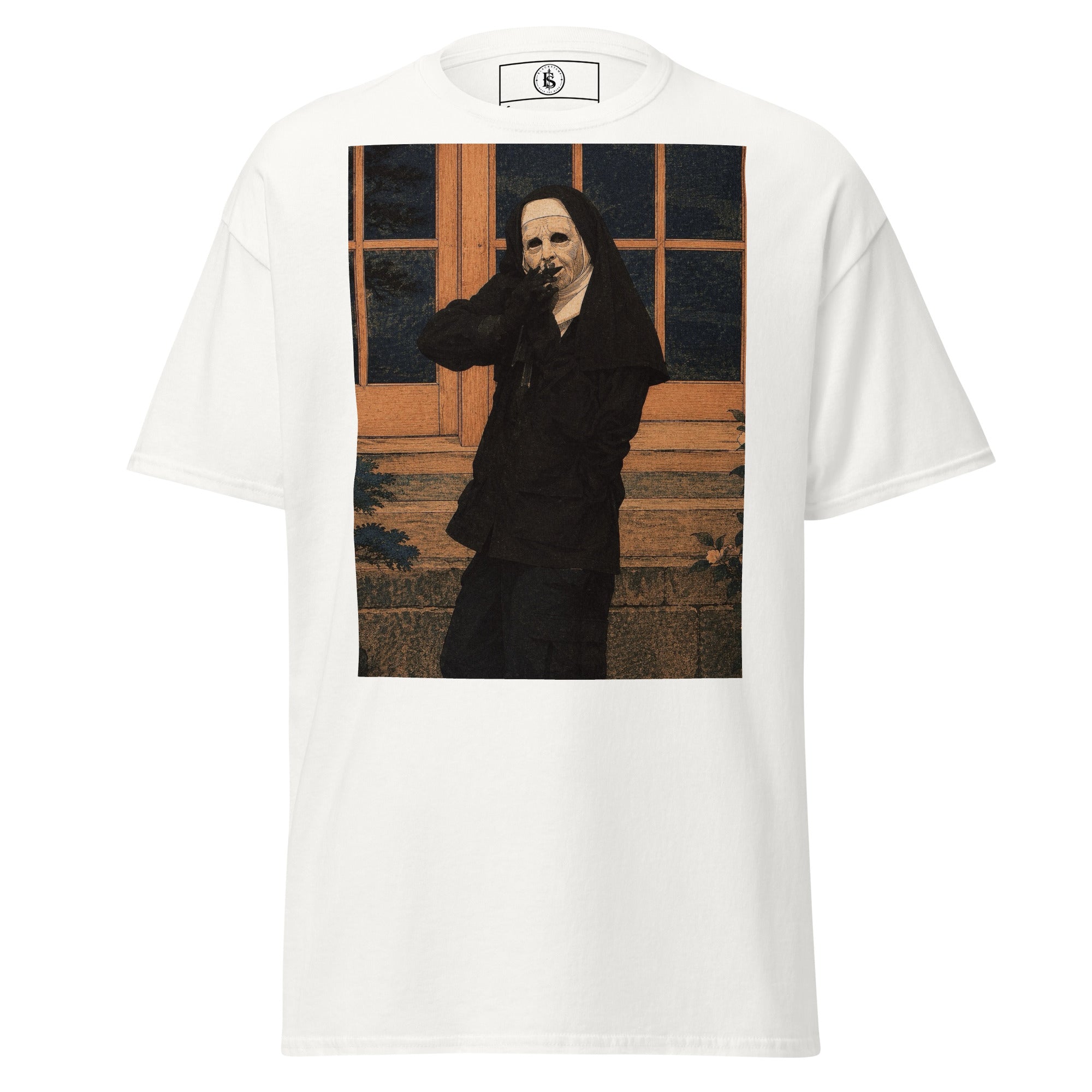 BlackStamp Gangster Nun classic tee graphic t-shirt, product image 45