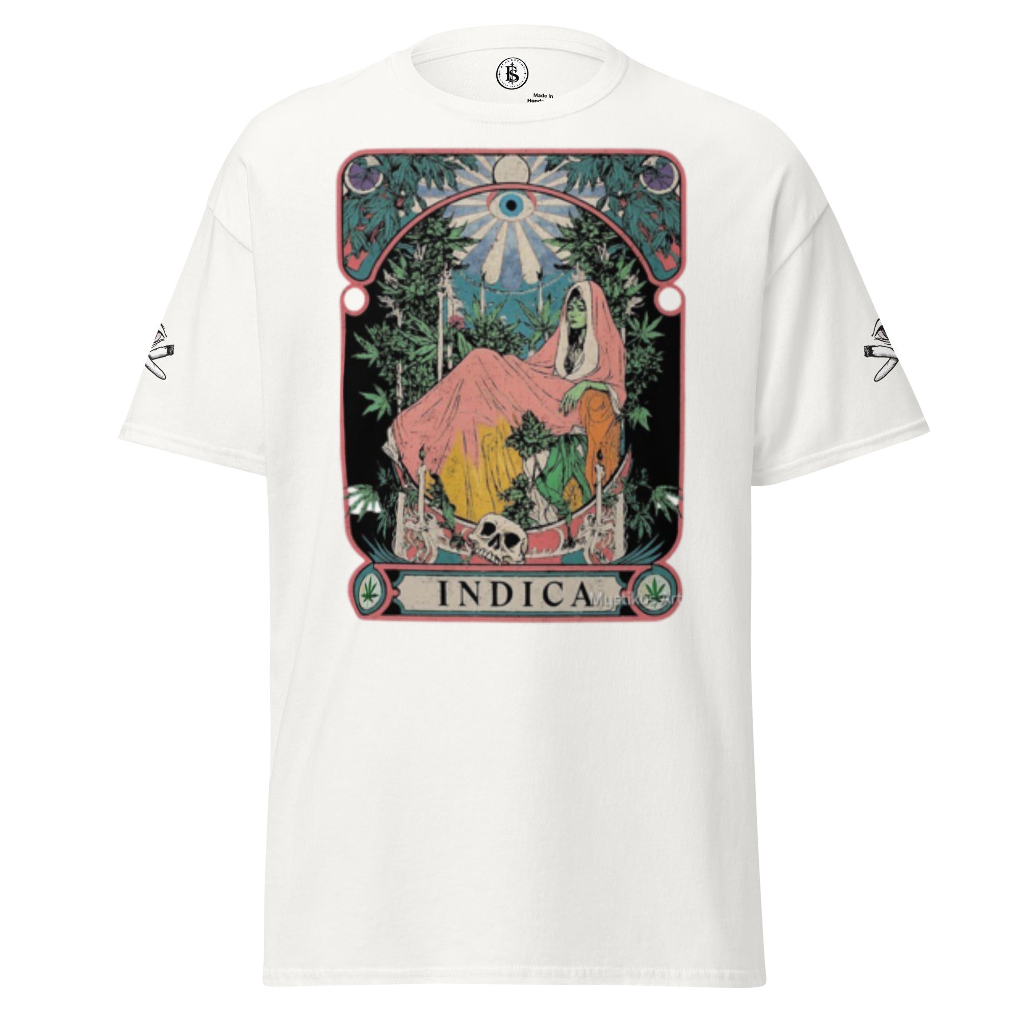 BlackStamp Empress of Indica Tarot Card Unisex classic tee graphic t-shirt, product image 36