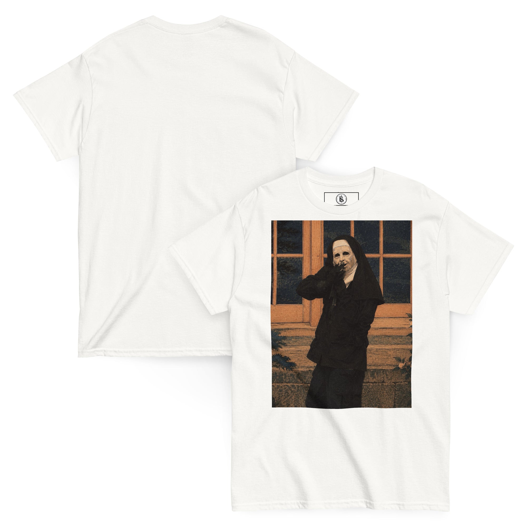 BlackStamp Gangster Nun classic tee graphic t-shirt, product image 55