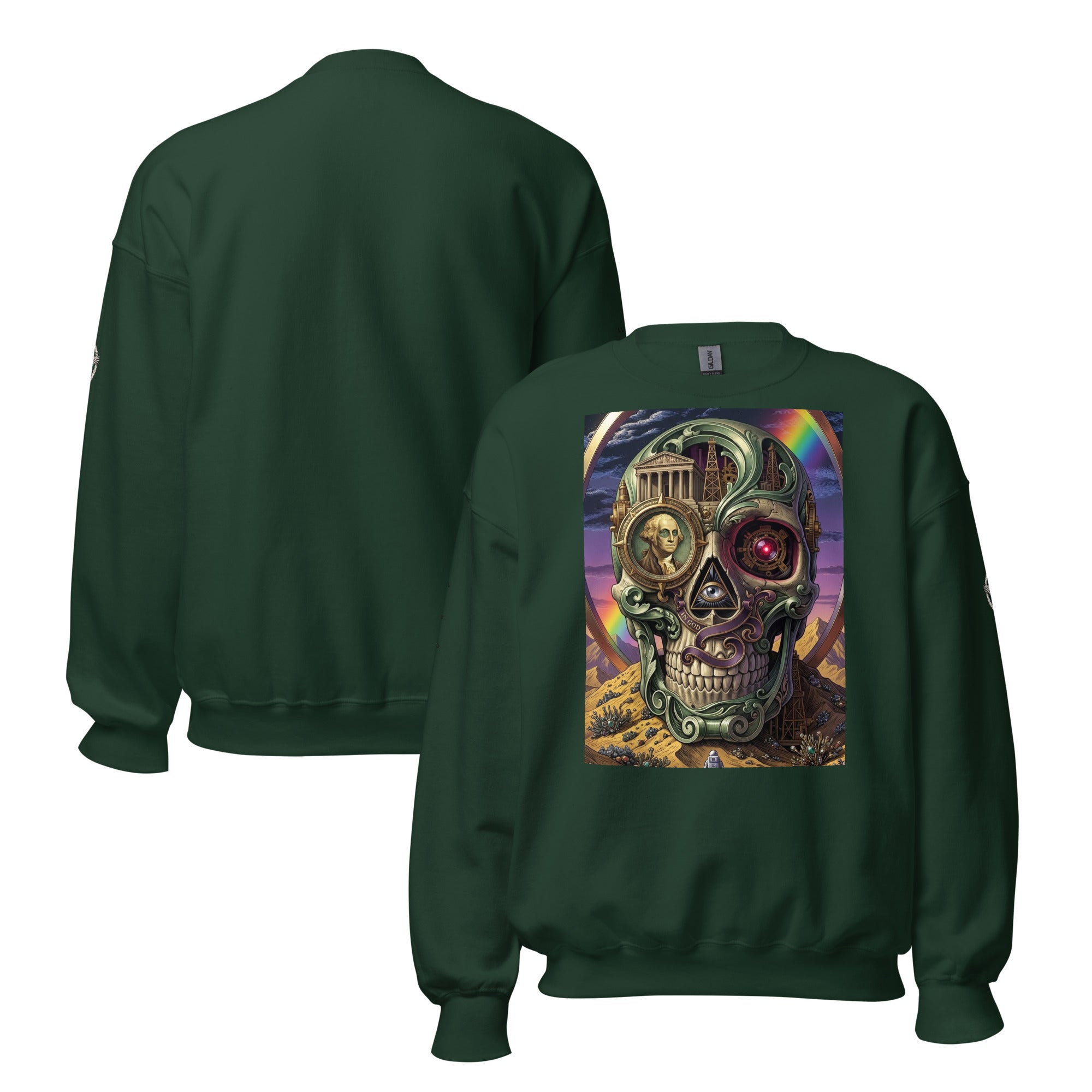 BlackStamp Salvadore Dali Psychadelic Sweatshirt premium sweatshirt, product image 5