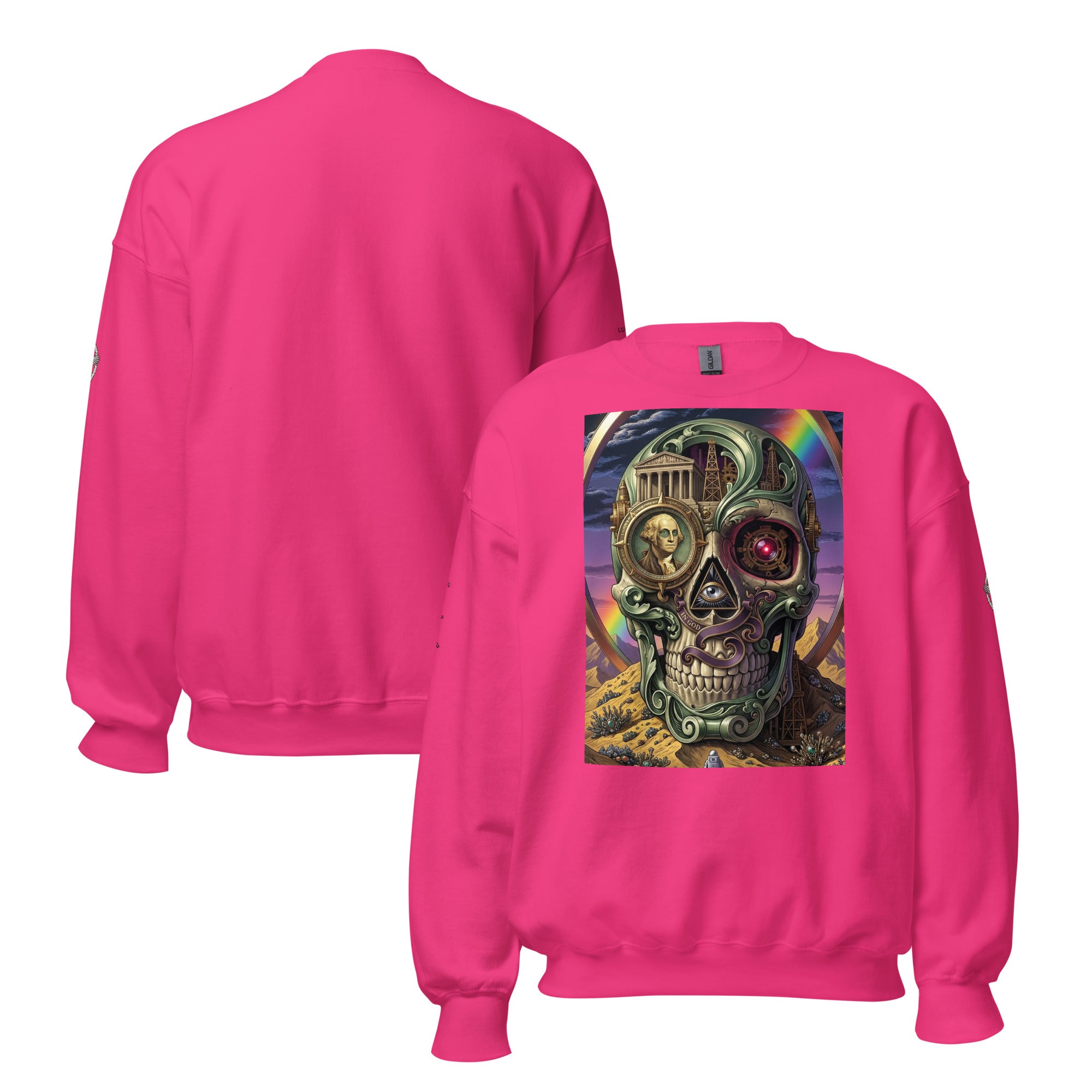 BlackStamp Salvadore Dali Psychadelic Sweatshirt premium sweatshirt, product image 7