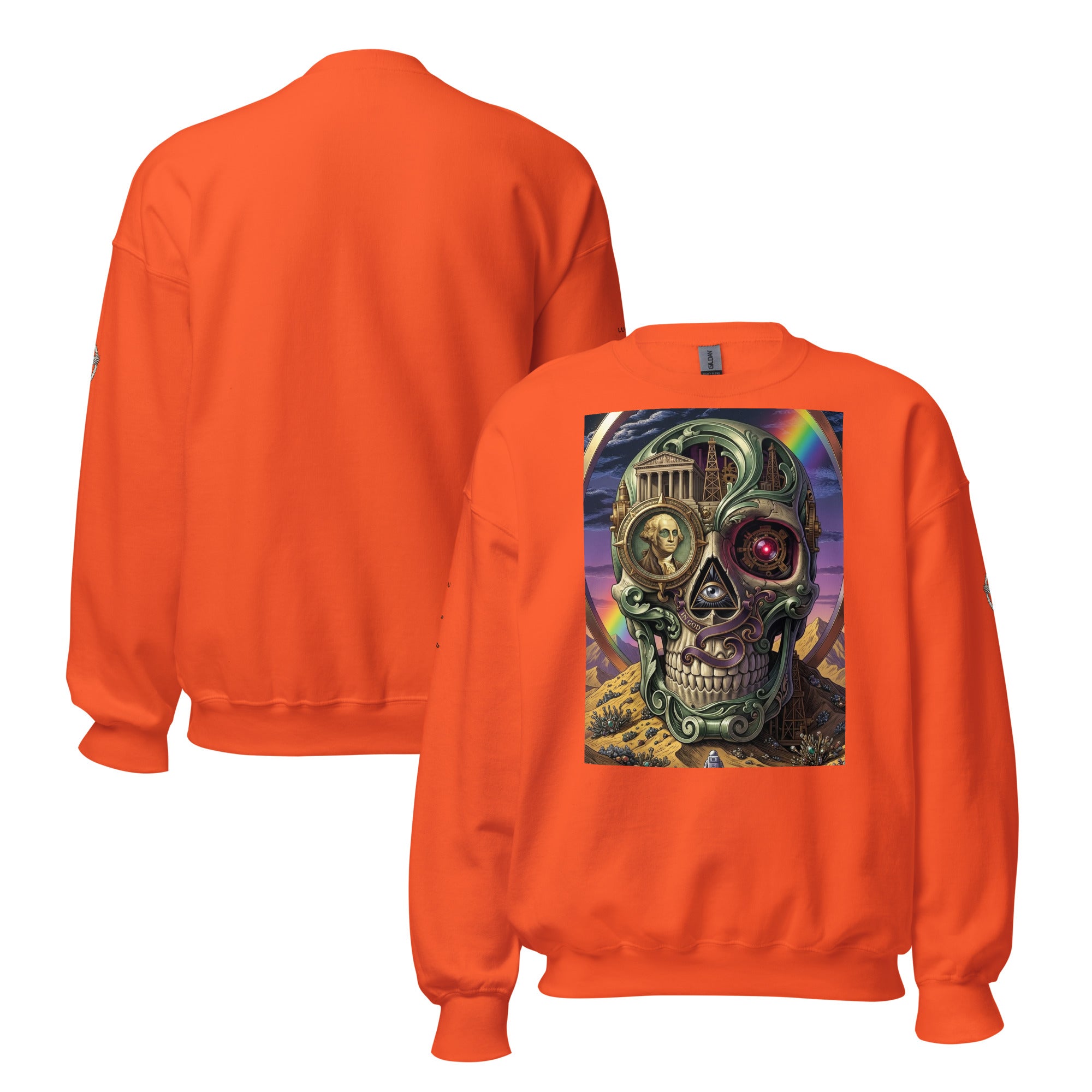 BlackStamp Salvadore Dali Psychadelic Sweatshirt premium sweatshirt, product image 8