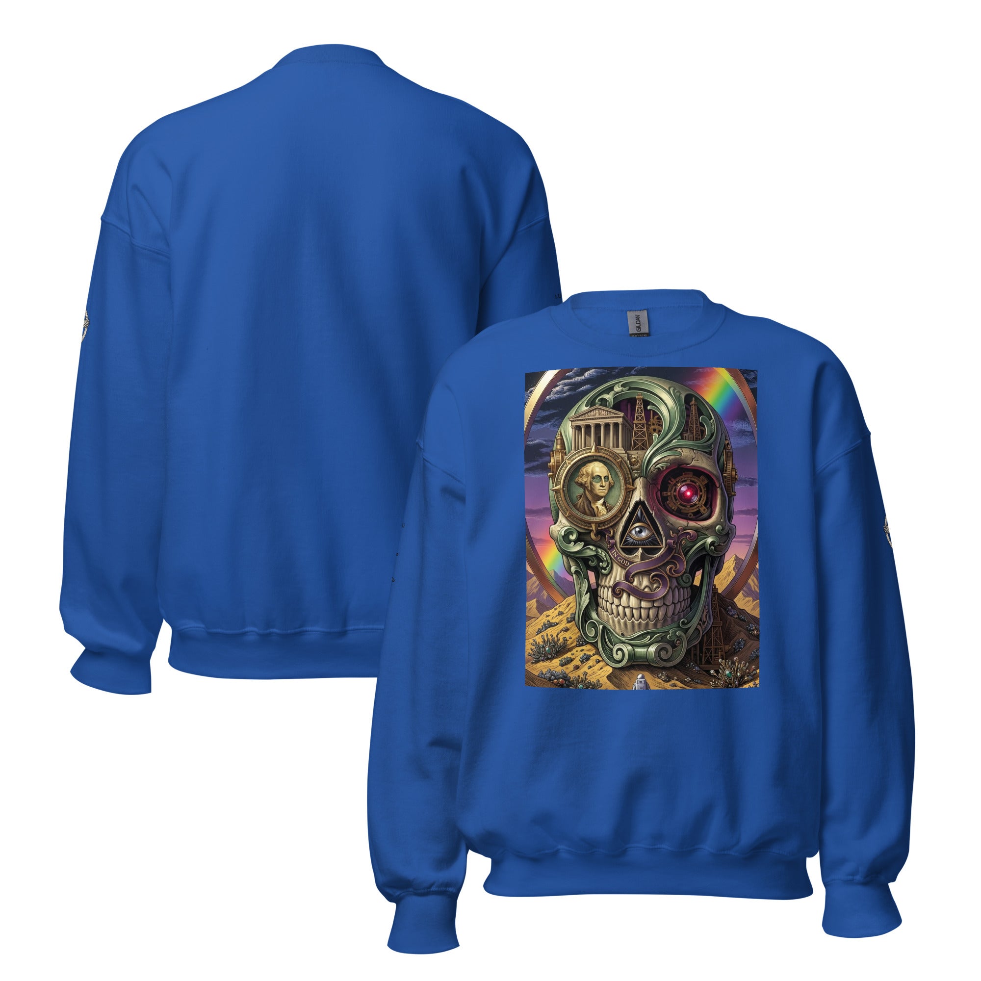 BlackStamp Salvadore Dali Psychadelic Sweatshirt premium sweatshirt, product image 6