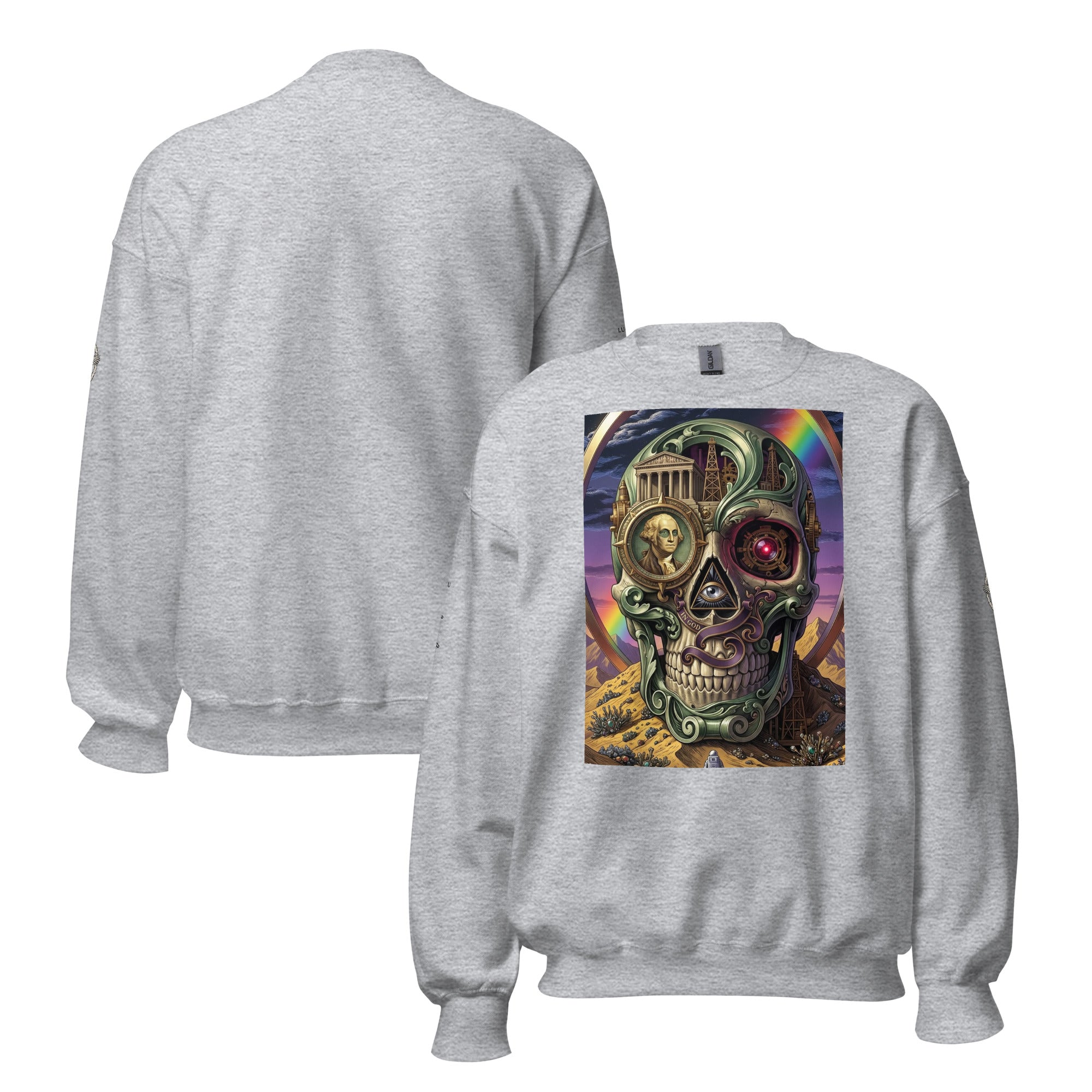 BlackStamp Salvadore Dali Psychadelic Sweatshirt premium sweatshirt, product image 11
