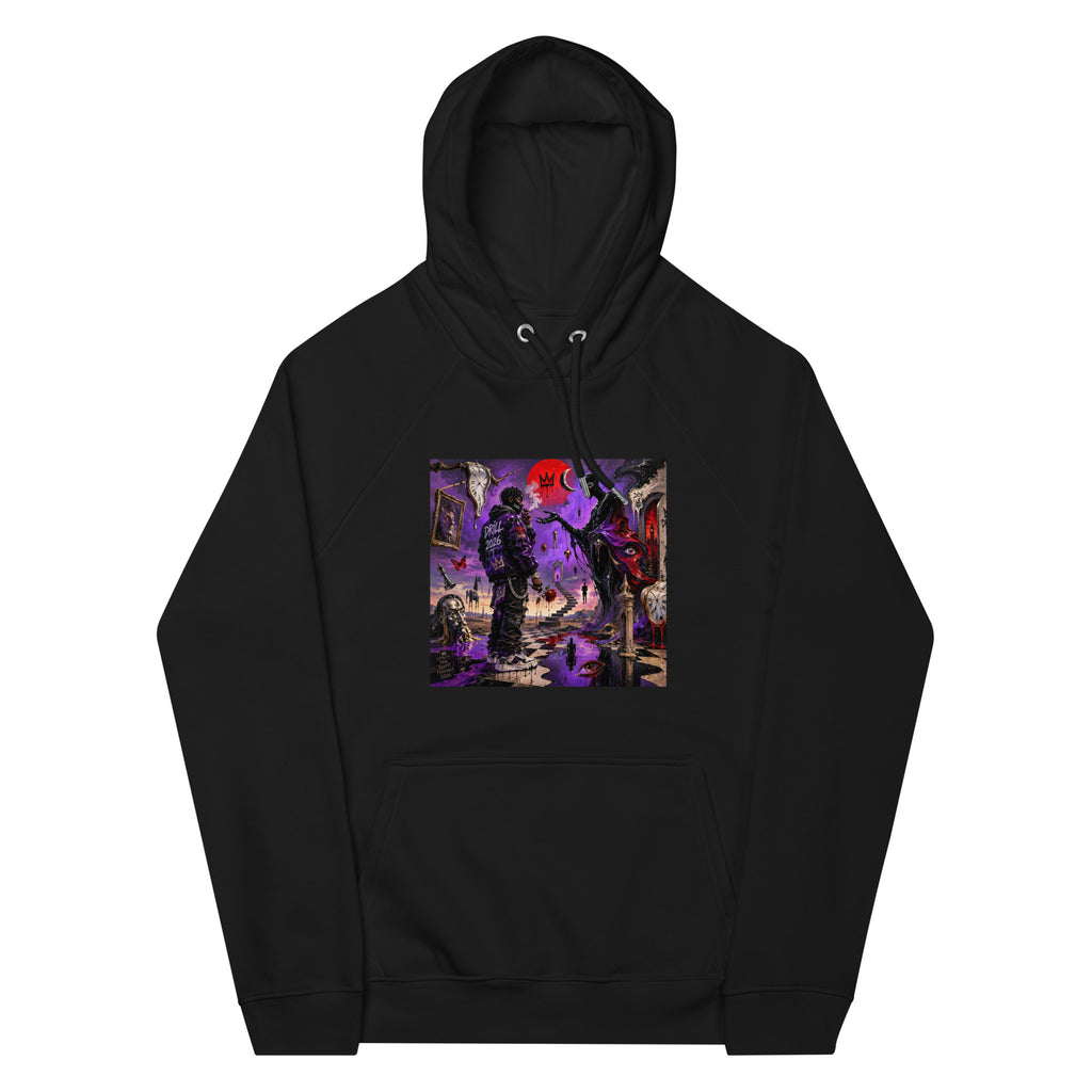 BlackStamp Psychadelic Dream eco raglan hoodie premium hoodie, product image 25