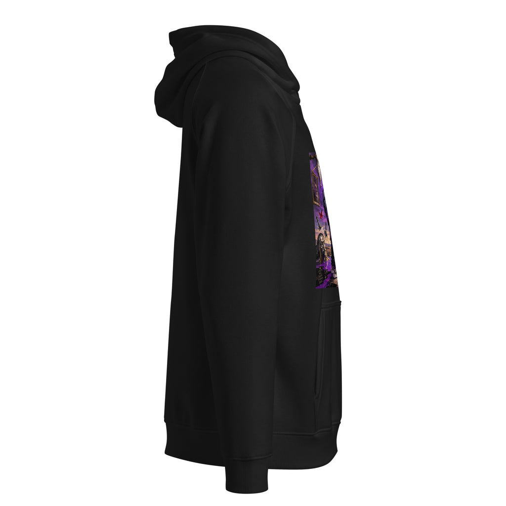 BlackStamp Psychadelic Dream eco raglan hoodie premium hoodie, product image 19