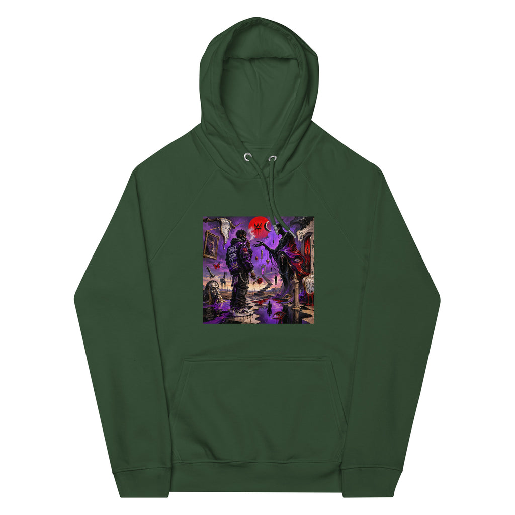 BlackStamp Psychadelic Dream eco raglan hoodie premium hoodie, product image 28