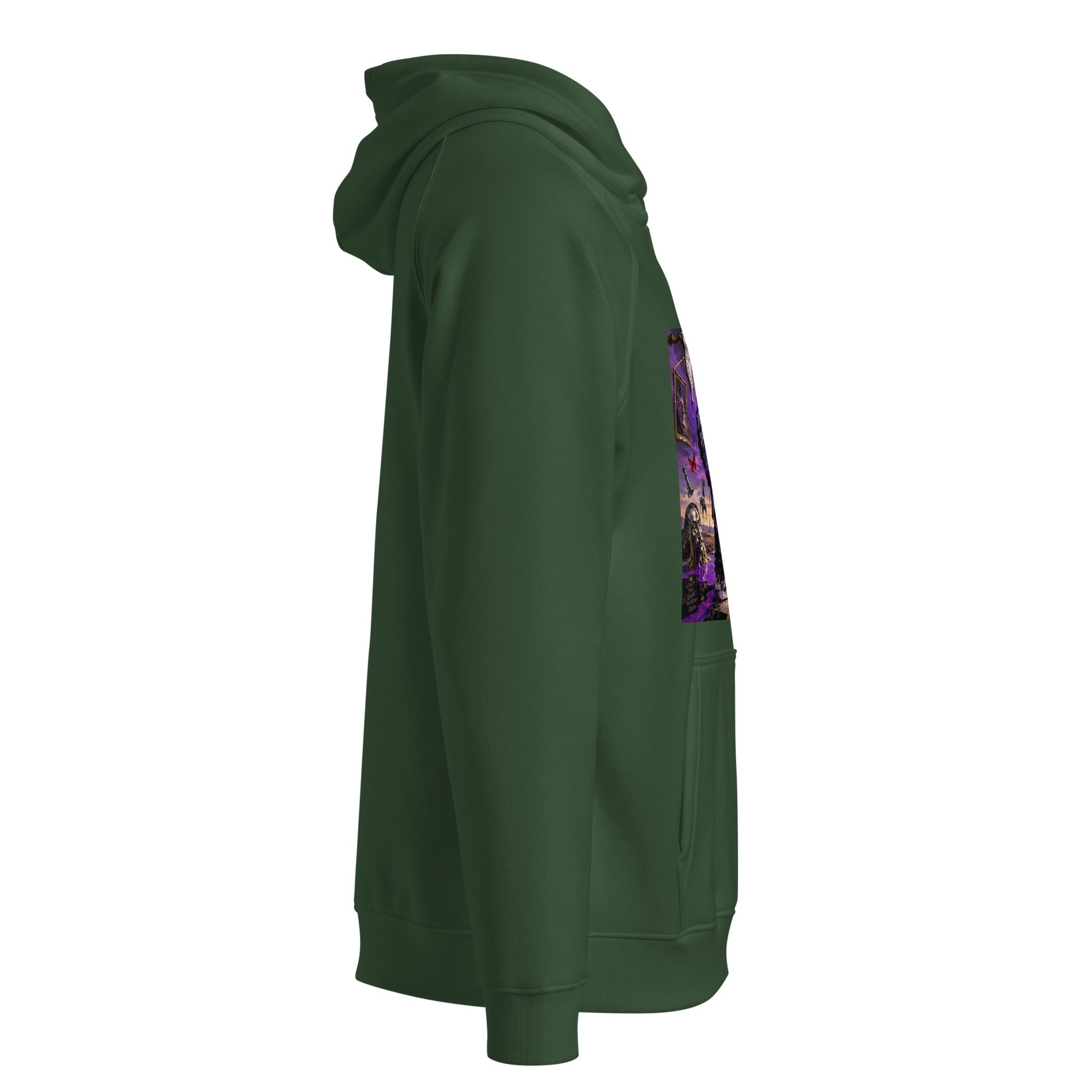 BlackStamp Psychadelic Dream eco raglan hoodie premium hoodie, product image 22