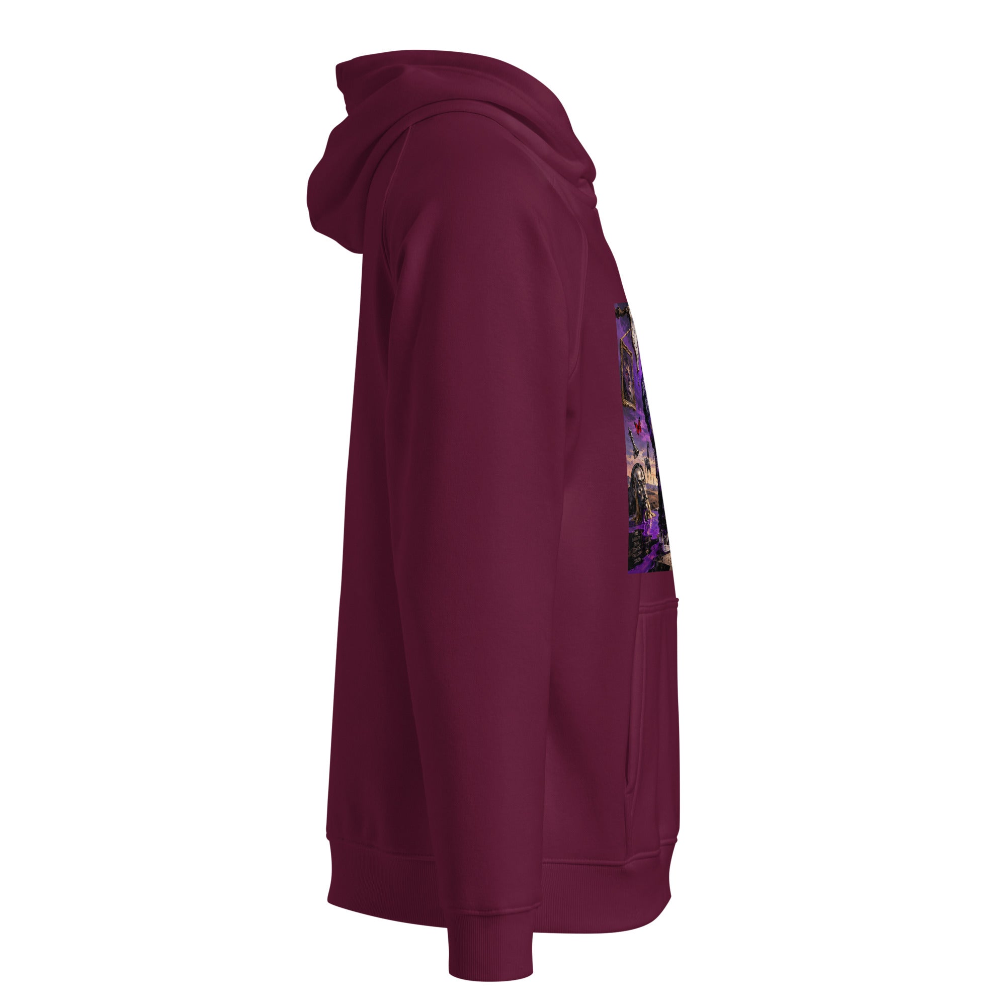 BlackStamp Psychadelic Dream eco raglan hoodie premium hoodie, product image 20