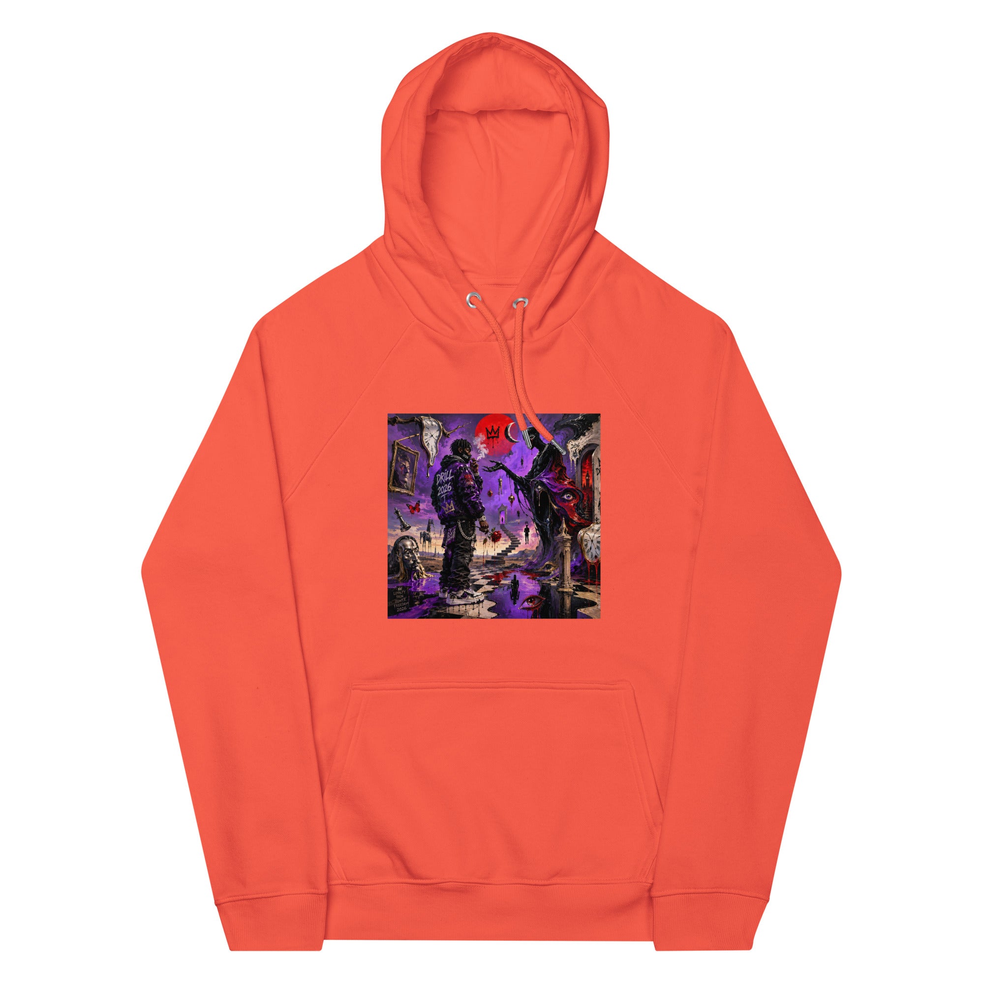 BlackStamp Psychadelic Dream eco raglan hoodie premium hoodie, product image 29