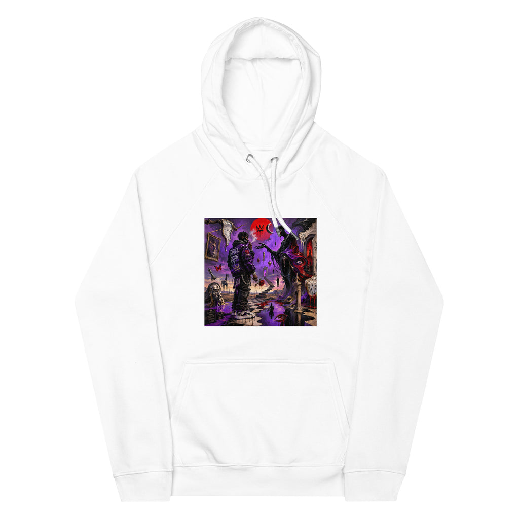 BlackStamp Psychadelic Dream eco raglan hoodie premium hoodie, product image 30