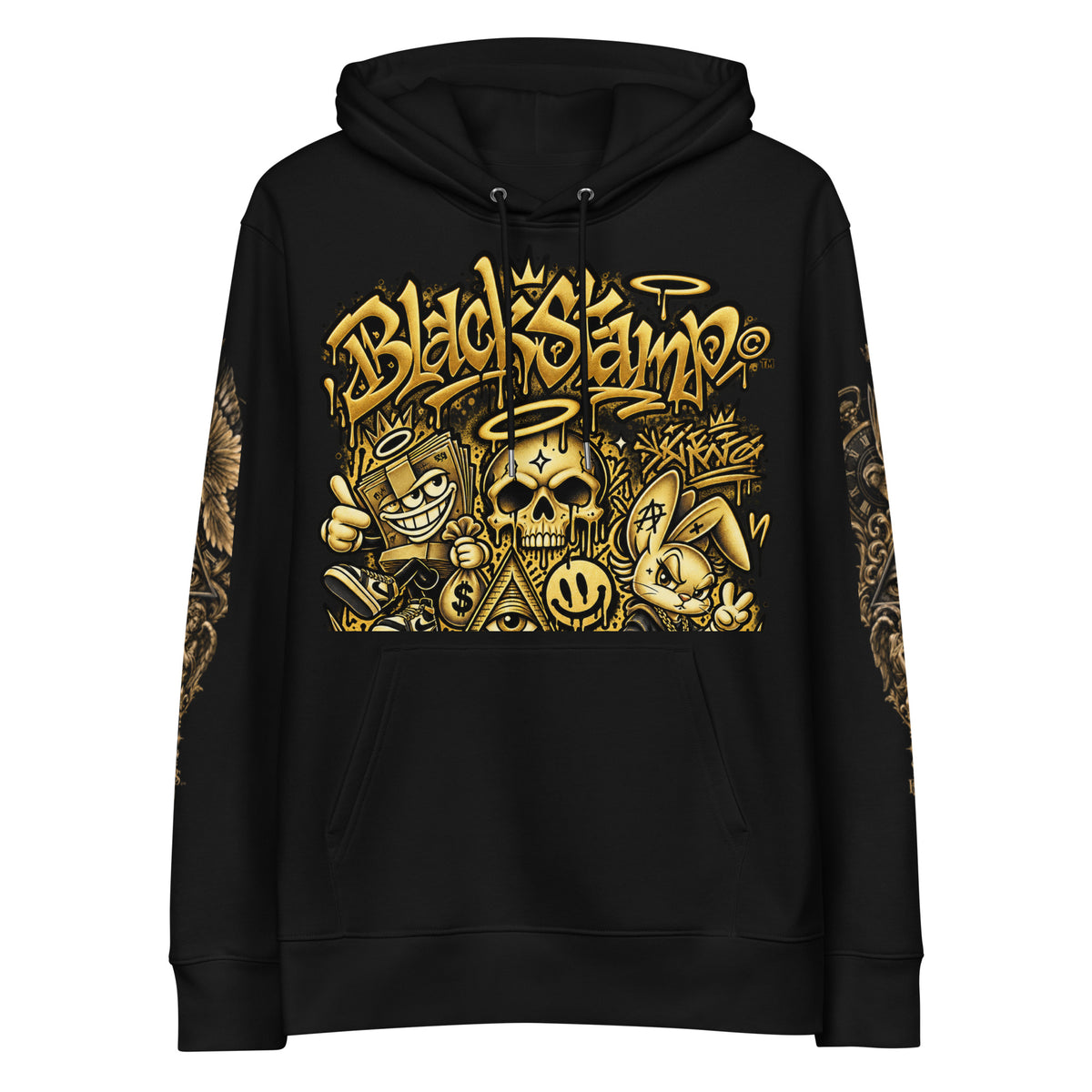 BlackStamp©™ House Eco Hoodie 001 – Produktansicht 1