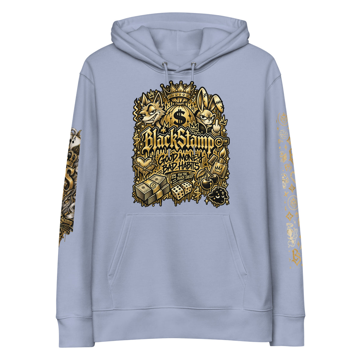 BlackStamp©™ Essential Eco Hoodie 002 – Produktansicht 6