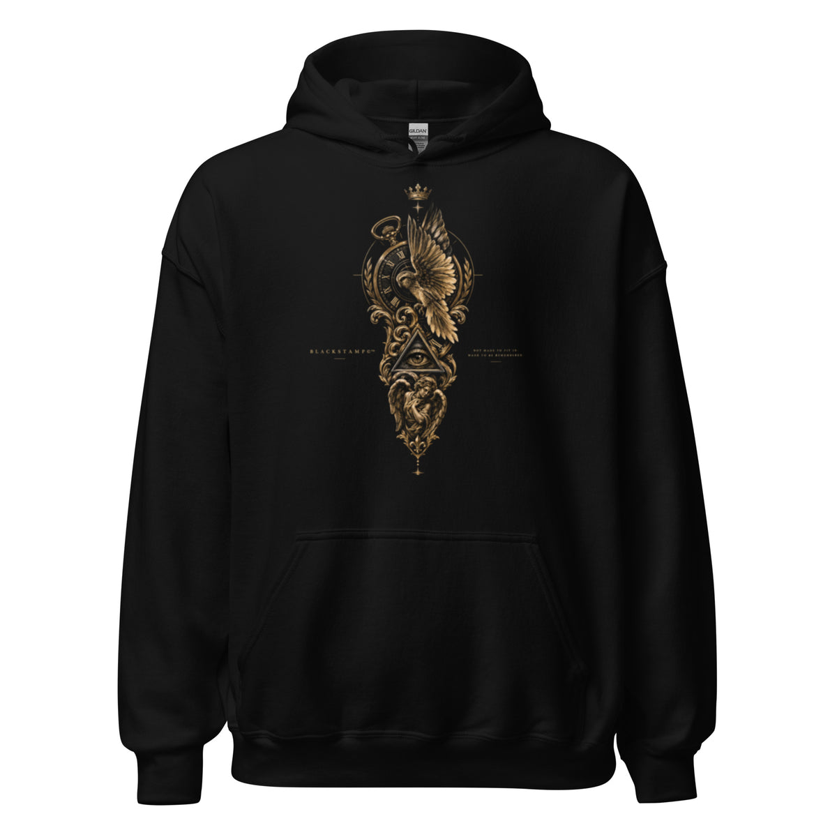BlackStamp©™ Hoodie 014 – Produktansicht 1
