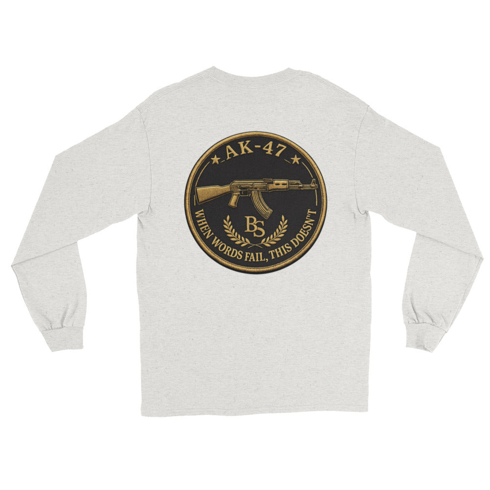 BlackStamp The Godfather Men’s Long Sleeve Shirt graphic t-shirt, product image 10