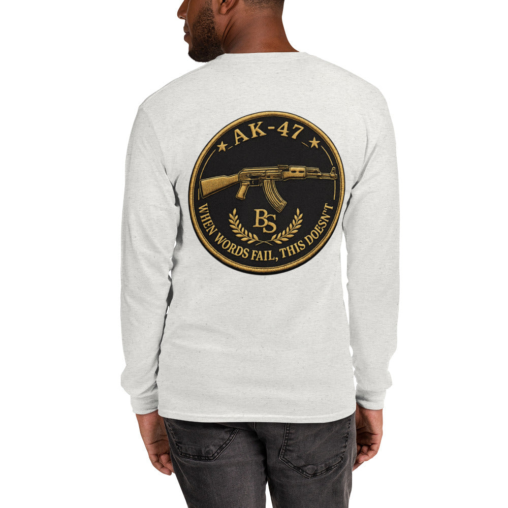 BlackStamp The Godfather Men’s Long Sleeve Shirt graphic t-shirt, product image 43