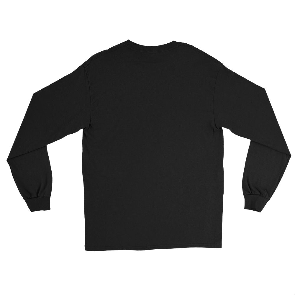 BlackStamp Statue of Justice with AK-47 Men’s Long Sleeve Shirt graphic t-shirt, product image 2