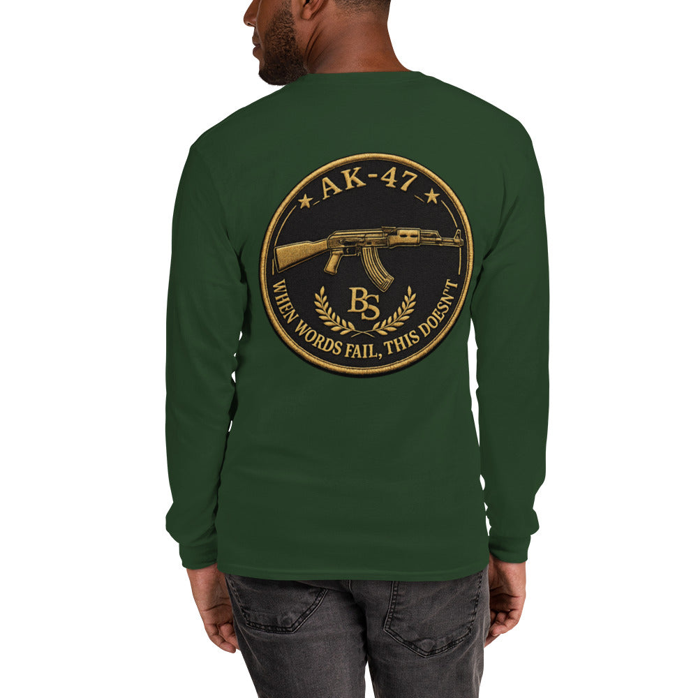 BlackStamp The Godfather Men’s Long Sleeve Shirt graphic t-shirt, product image 37