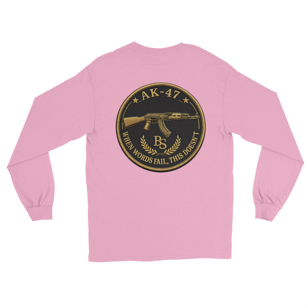 BlackStamp The Godfather Men’s Long Sleeve Shirt graphic t-shirt, product image 9