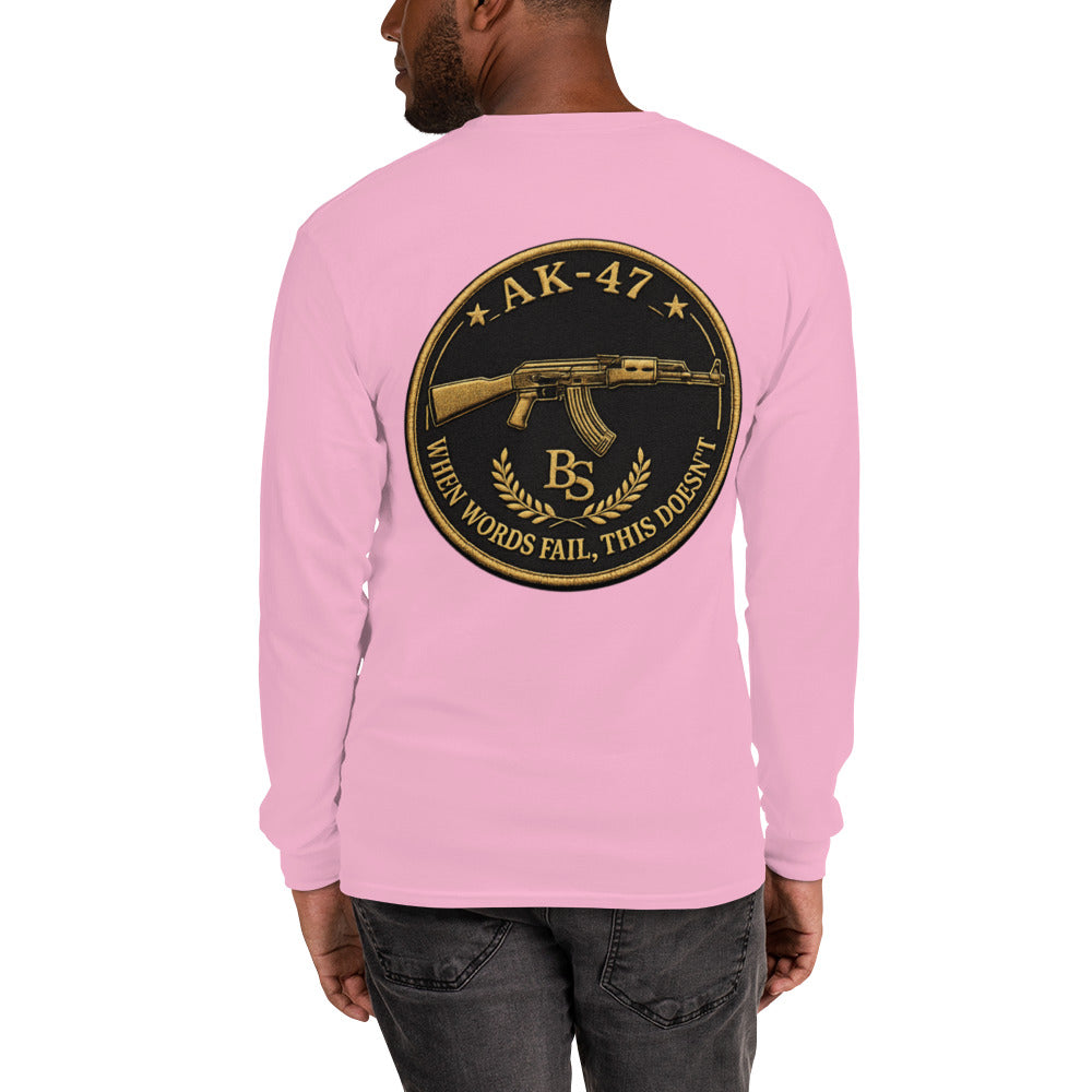 BlackStamp The Godfather Men’s Long Sleeve Shirt graphic t-shirt, product image 42