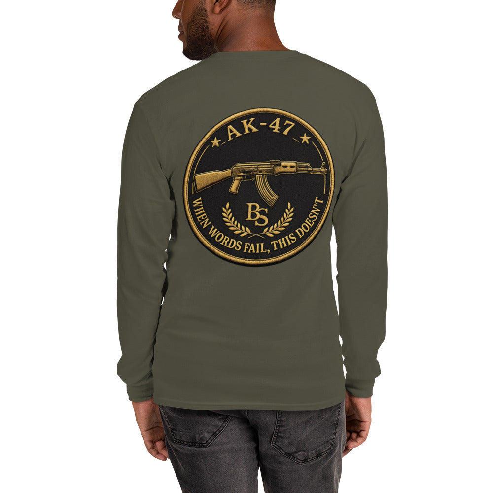 BlackStamp The Godfather Men’s Long Sleeve Shirt graphic t-shirt, product image 39