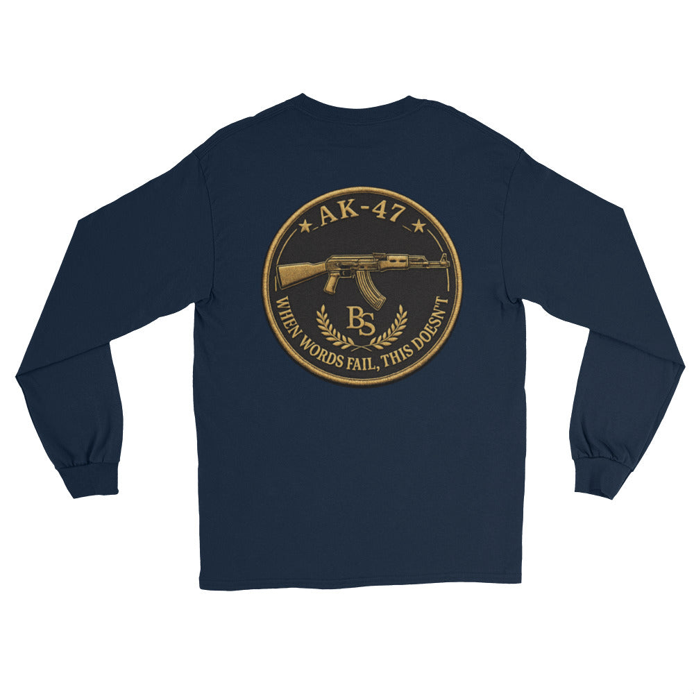 BlackStamp The Godfather Men’s Long Sleeve Shirt graphic t-shirt, product image 2