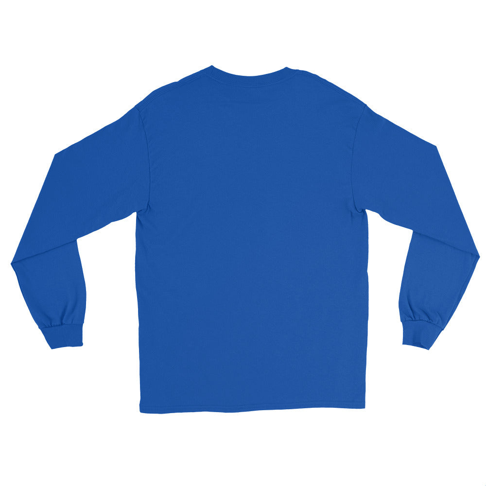 BlackStamp Statue of Justice with AK-47 Men’s Long Sleeve Shirt graphic t-shirt, product image 4