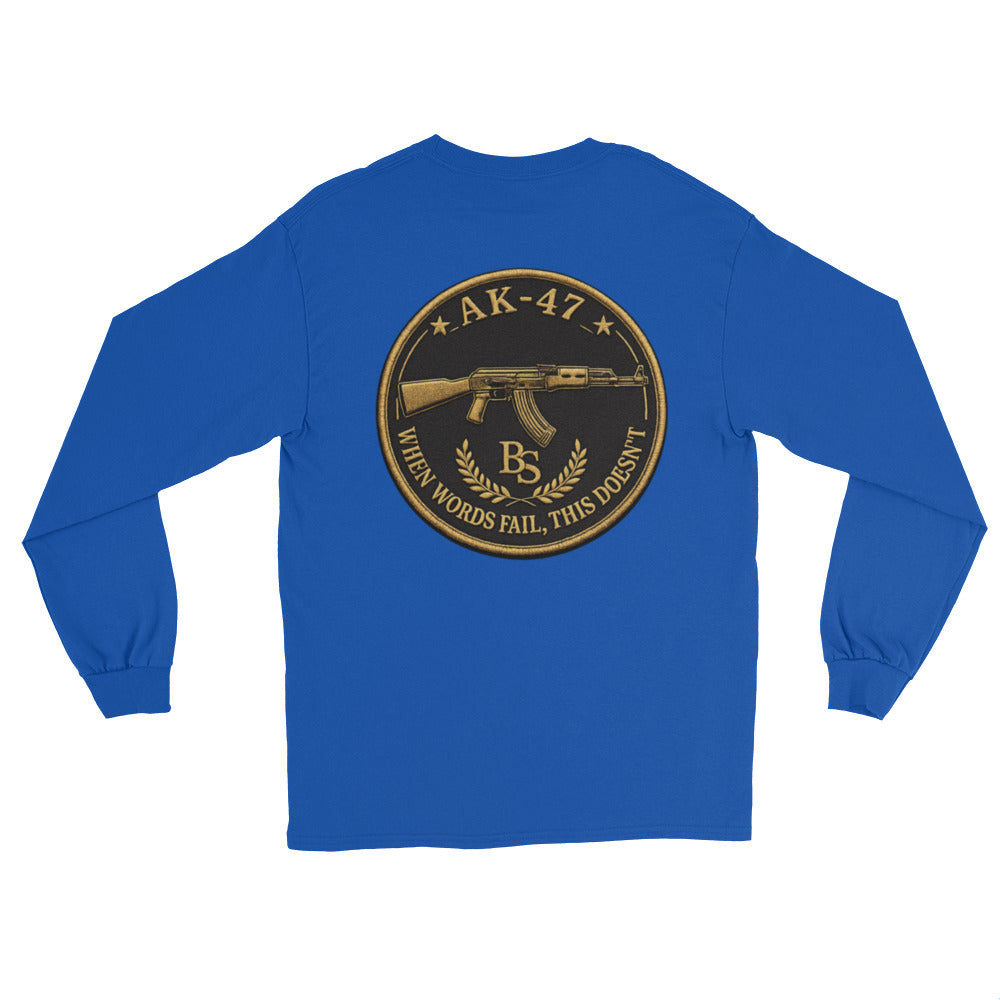 BlackStamp The Godfather Men’s Long Sleeve Shirt graphic t-shirt, product image 5