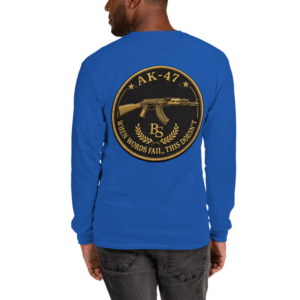 BlackStamp The Godfather Men’s Long Sleeve Shirt graphic t-shirt, product image 38