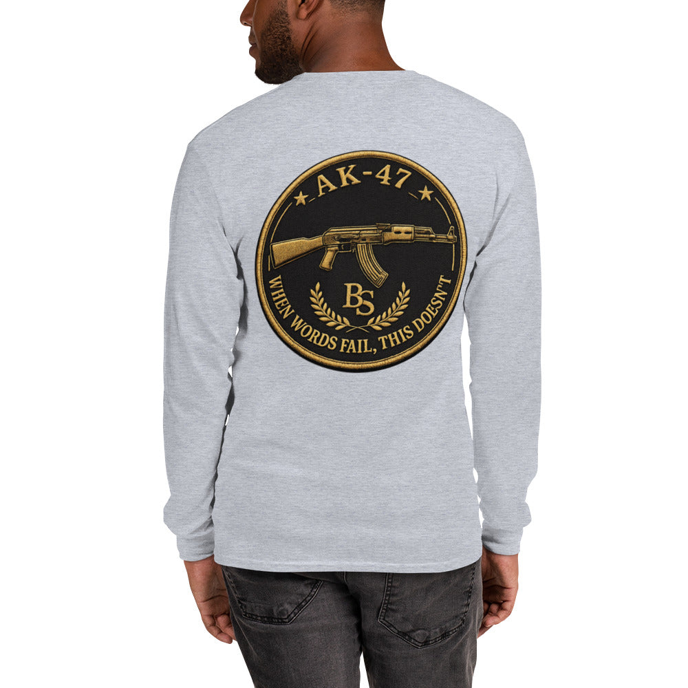 BlackStamp The Godfather Men’s Long Sleeve Shirt graphic t-shirt, product image 40