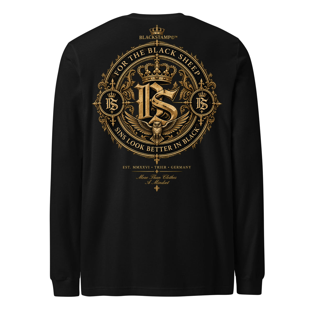 BlackStamp©™ Long Sleeve 001 – Produktansicht 2