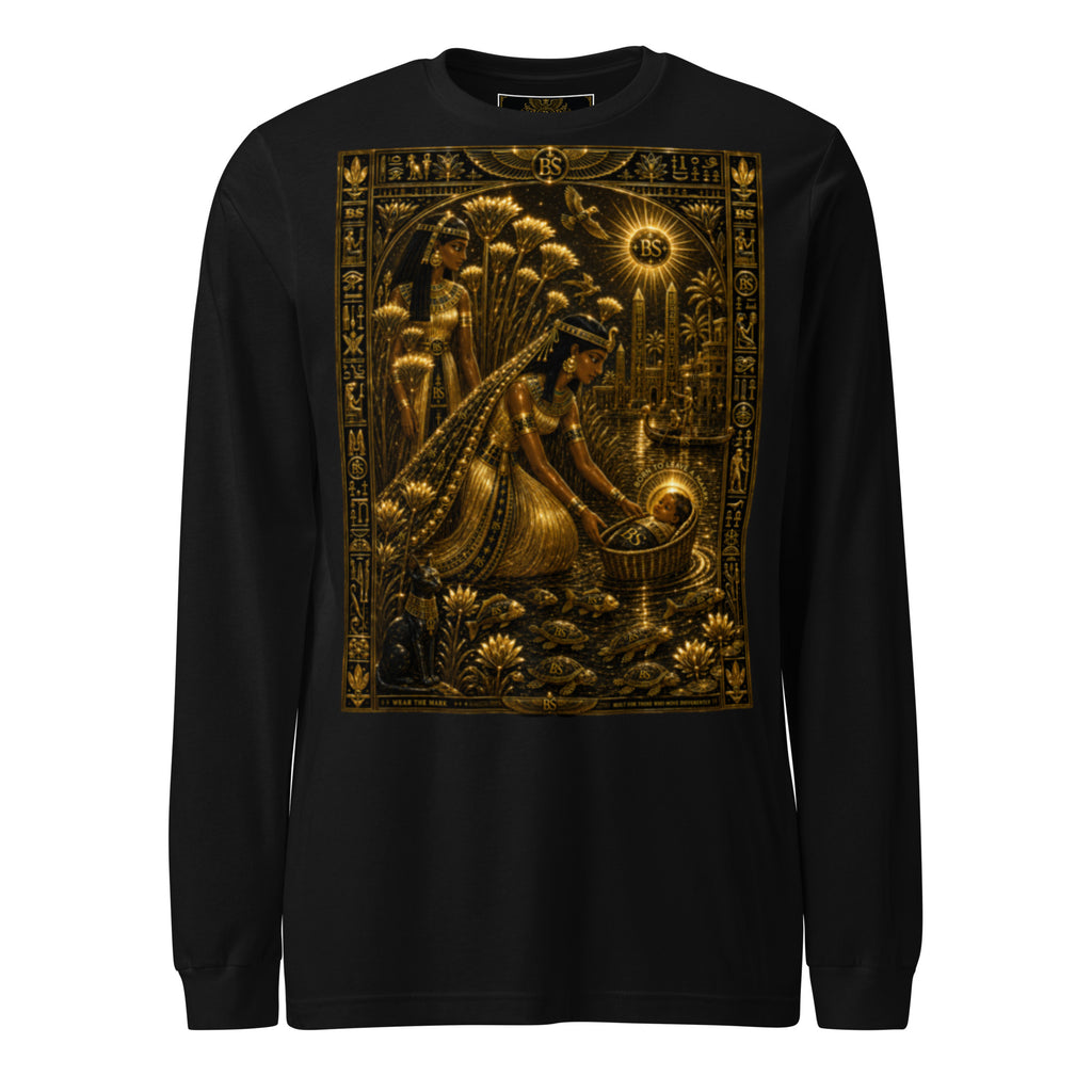 BlackStamp Gunman Unisex Long Sleeve Tee graphic t-shirt, product image 2