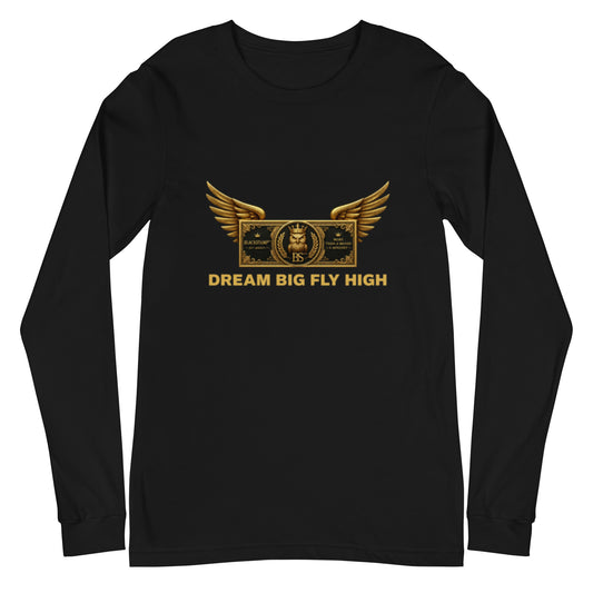 BlackStamp©™ Long Sleeve 006 in Schwarz – Vorderansicht