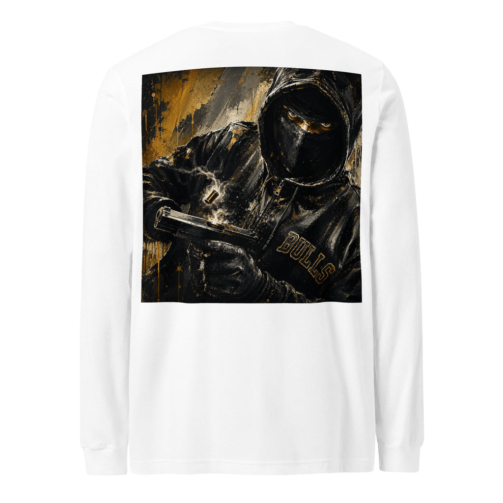 BlackStamp Gunman Unisex Long Sleeve Tee graphic t-shirt, product image 18