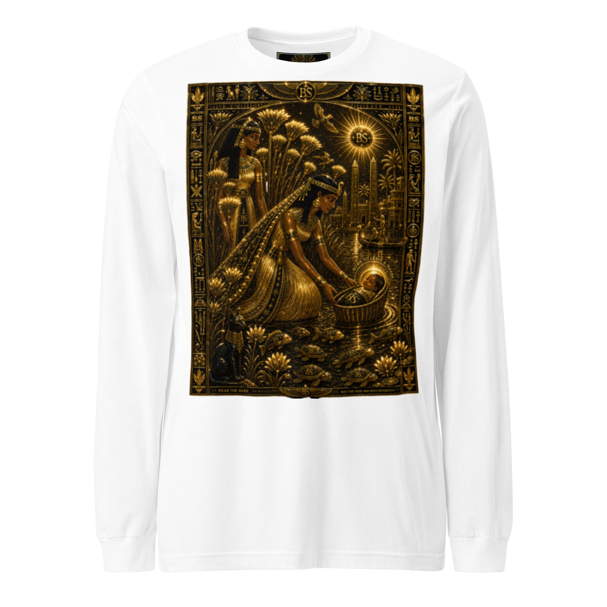 BlackStamp Gunman Unisex Long Sleeve Tee graphic t-shirt, product image 10