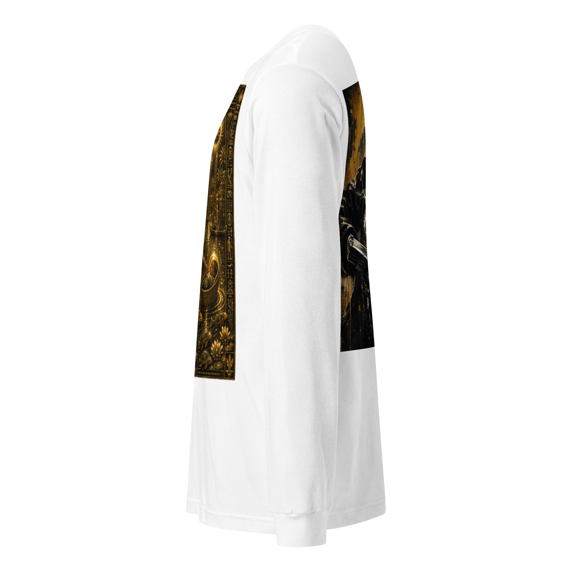 BlackStamp Gunman Unisex Long Sleeve Tee graphic t-shirt, product image 27