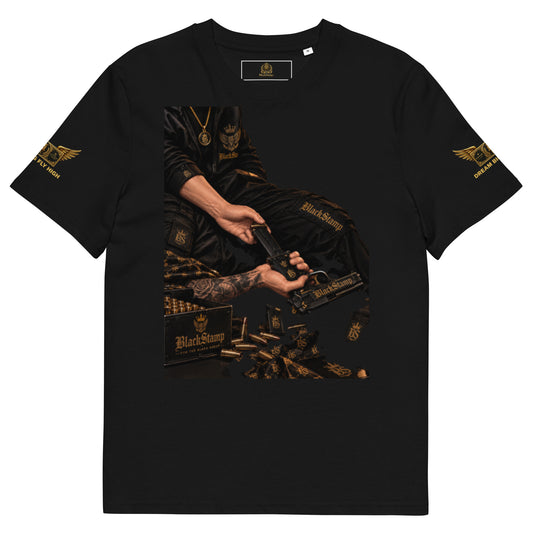 BlackStamp©™ T-Shirt 010 in Schwarz – Vorderansicht