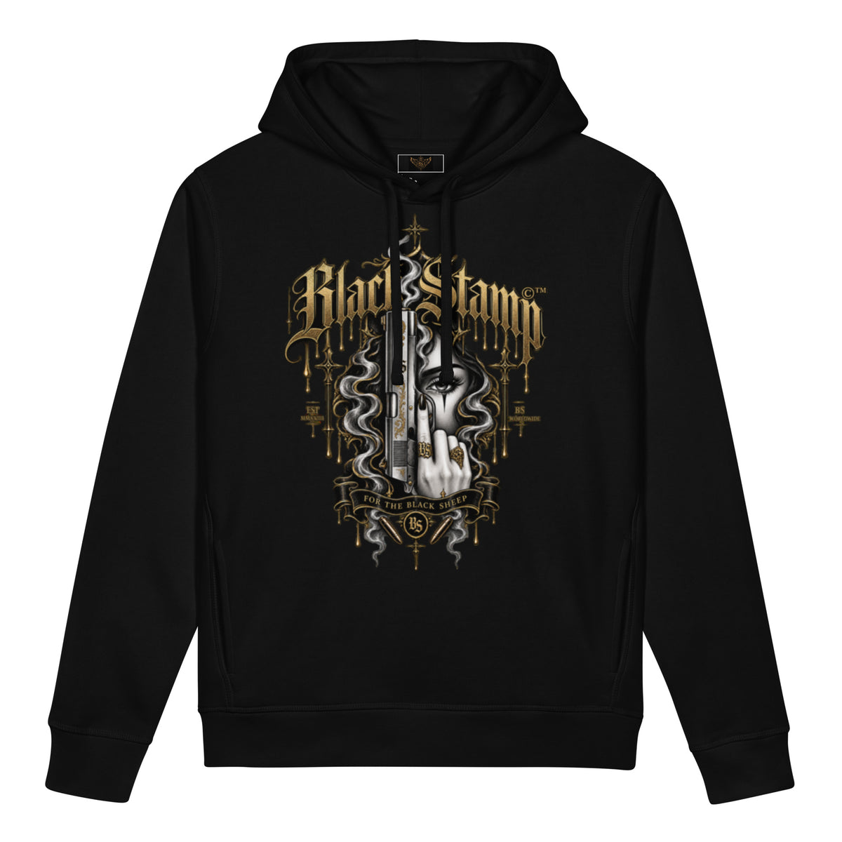 BlackStamp©™ Hoodie 007 – Produktansicht 1