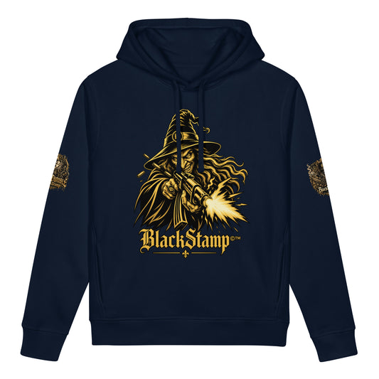 BlackStamp©™ Organic Side-Pocket Hoodie 001 – Produktansicht 2