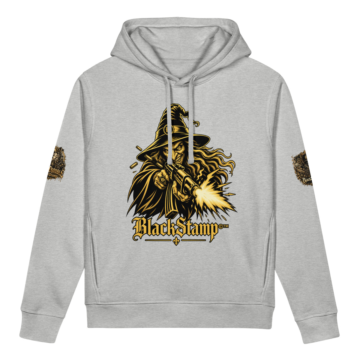 BlackStamp©™ Organic Side-Pocket Hoodie 002 – Produktansicht 3