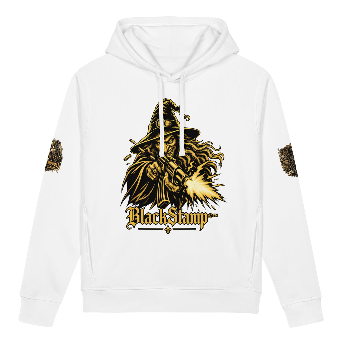 BlackStamp©™ Organic Side-Pocket Hoodie 002 – Produktansicht 4