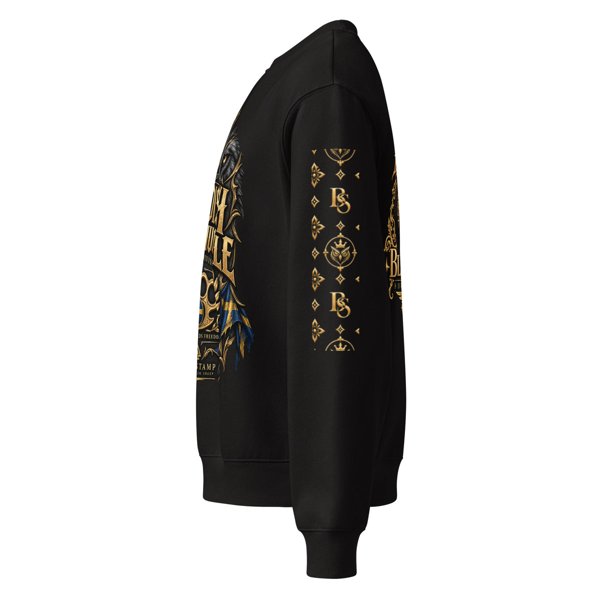 BlackStamp©™ Sweatshirt 001 – Produktansicht 3