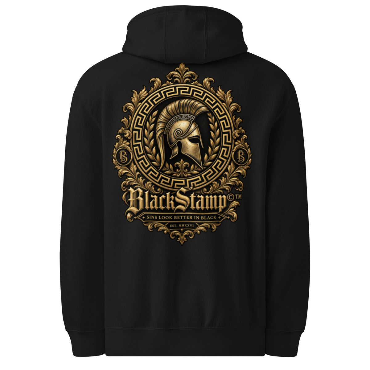 BlackStamp©™ Hoodie 012 – Produktansicht 2