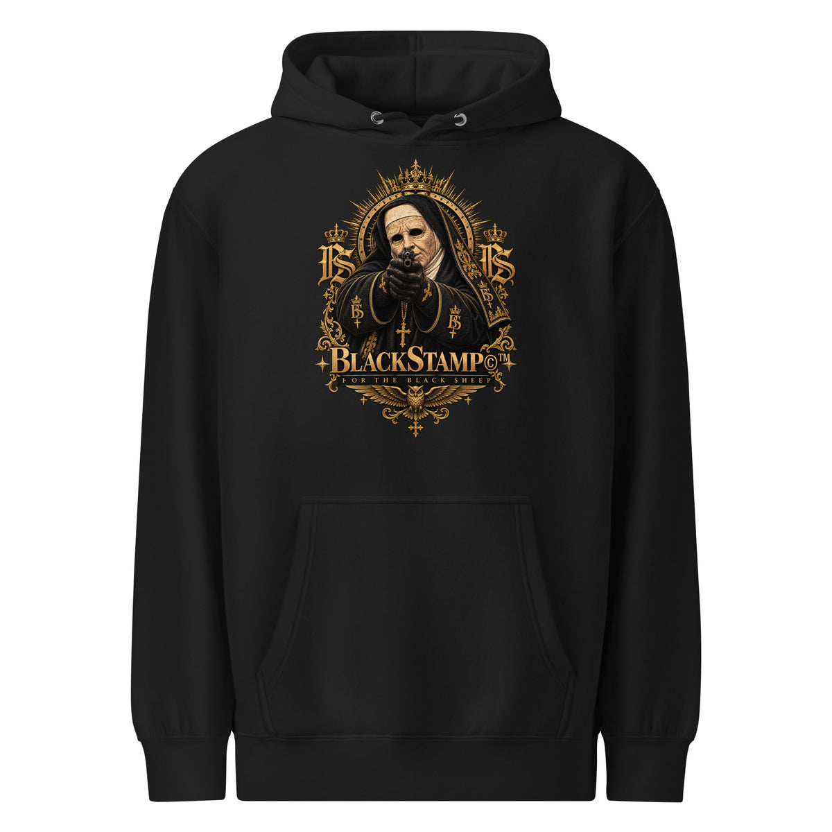 BlackStamp©™ Hoodie 012 – Produktansicht 1