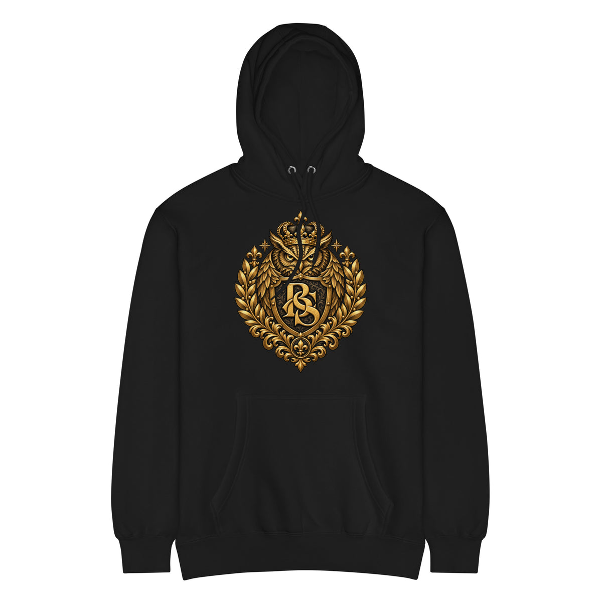 BlackStamp©™ Premium Mid-Weight Hoodie – Produktansicht 1